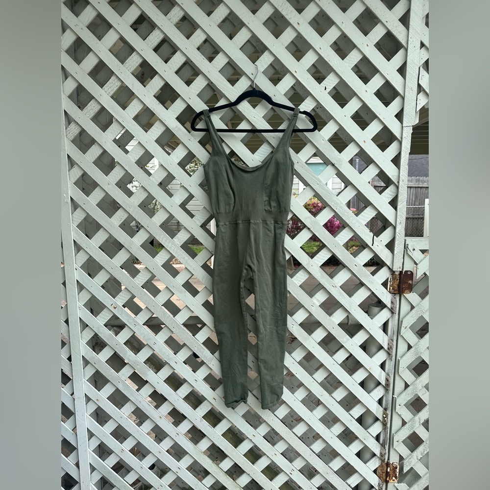 Free people good karma onesie jumpsuit